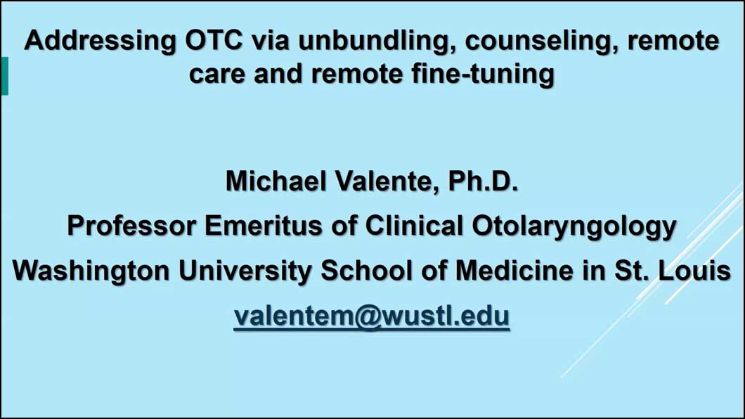 Addressing OTC via Unbundling, Counseling, Remote Care and Remote Fine-Tuning